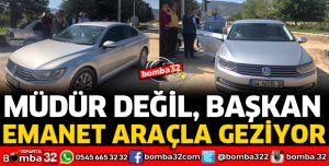 EMANET ARAÇLA ÇALIŞMALARI TAKİP EDİYOR