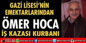 EMEKLİ ÖĞRETMEN KAZA KURBANI