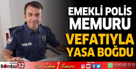 Emekli Polis Ramazan Eryiğit kalp krizi sonucu hayatını kaybetti