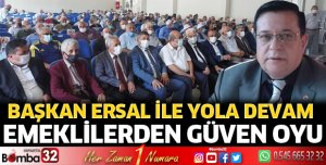 Emekliler Ersal ile devam 