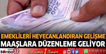 Emeklileri heyecanlandıran gelişme