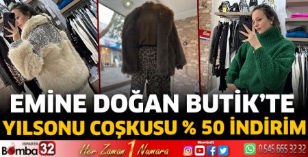 Emine Doğan Butik’te yılsonu coşkusu 