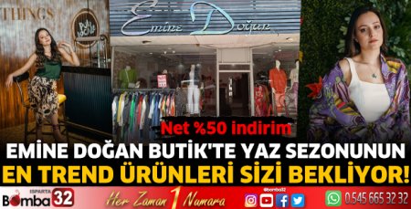 Emine Doğan Butik'te en trend ürünler sizi bekliyor!