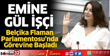 Emine Gül İşçi, Flaman Parlamentosu’na seçildi