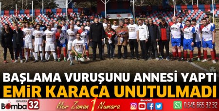Emir Karaca unutulmadı 