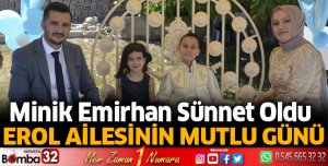 Emirhan sünnet oldu
