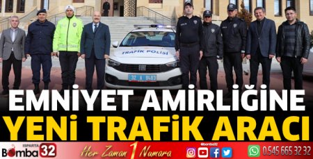 Emniyet amirliğine yeni trafik aracı   