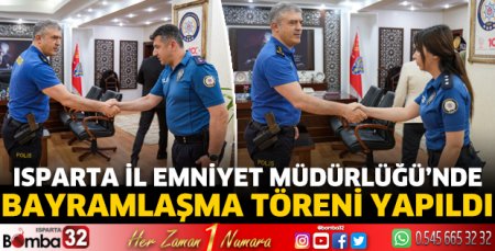 Emniyet bayramlaştı