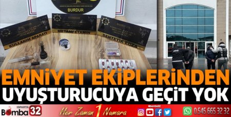 Emniyet ekiplerinden uyuşturucuya geçit yok