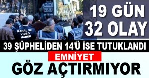 Emniyet göz açtırmıyor