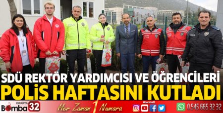 Emniyet mensuplarının “Polis Haftası” kutlandı