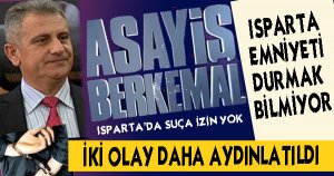 EMNİYET SUÇLULARA GÖZ AÇTIRMIYOR