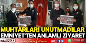 Emniyet’ten anlamlı ziyaret