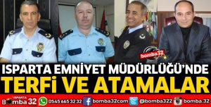 EMNİYETTE TERFİ VE ATAMALAR