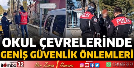 Emniyetten okul çevrelerinde güvenlik önlemleri