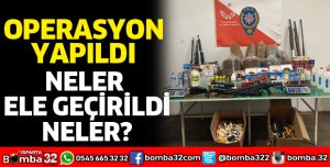 Emniyetten operasyon