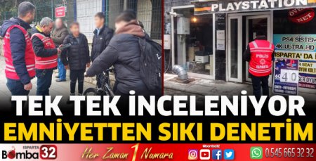 Emniyetten sıkı denetim