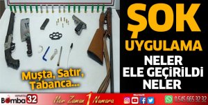 Emniyetten şok operasyonlar