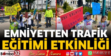 Emniyetten Trafik Eğitimi Etkinliği