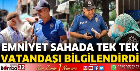 Emniyetten vatandaşa uyarı