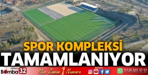 EMRE MAHALLESİ SPOR KOMPLEKSİ TAMAMLANIYOR