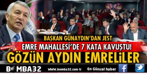 EMRE MAHALLESİ’NDE YENİDEN 7 KAT