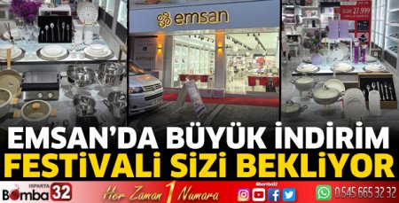 Emsan'dan Büyük İndirim Festivali