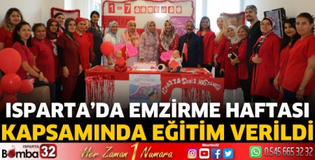 Emzirme Haftasında eğitim verildi