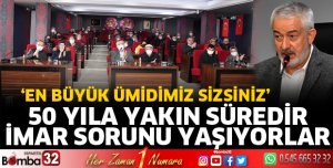 En büyük ümidimiz sizsiniz
