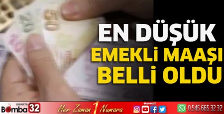 En düşük emekli maaşı belli oldu