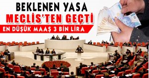 EN DÜŞÜK MAAŞ 3 BİN 20 LİRA