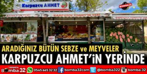 EN TAZE SEBZE VE MEYVELER KARPUZCU AHMET'İN YERİNDE