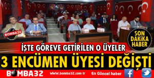 ENCÜMENDE 3 İSİM DEĞİŞTİ