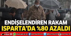 Endişelendiren rakam: Isparta'da yüzde 80 azaldı...