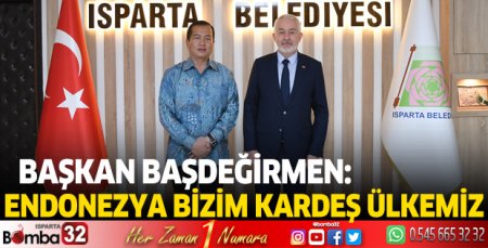 Endonezya Cumhuriyeti Ankara Büyükelçisi Isparta'da 
