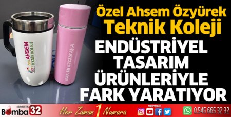Endüstriyel tasarım ürünleri hazırlıyorlar