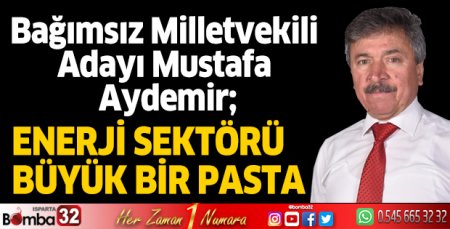 Enerji sektörü büyük bir pasta