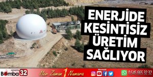 Enerjide kesintisiz üretim sağlıyor