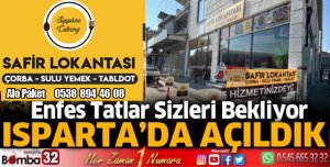 ENFES LEZZETLER SAFİR LOKANTASINDA 