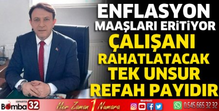Enflasyon maaşları eritiyor
