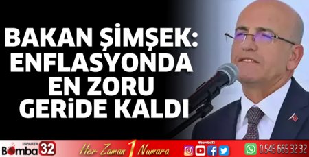 Enflasyonda en zoru geride kaldı