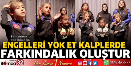 Engelleri yok et kalplerde farkındalık oluştur