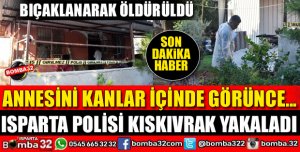 ENGELLİ EŞİNİ ÖLDÜRDÜ ISPARTA EMNİYETİ KISKIVRAK YAKALADI
