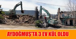 Engelli Kardeşlerin evleri kül oldu