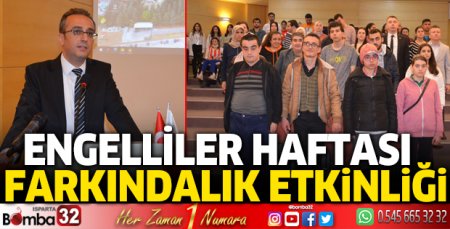Engelliler Haftası Farkındalık Etkinliği