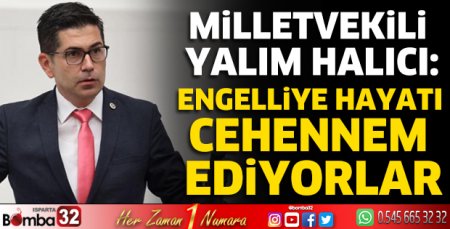 Engelliye hayatı cehennem ediyorlar