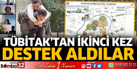 Engelsiz Eğirdir Projesi TÜBİTAK’tan ikinci kez destek aldı