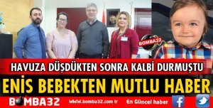 ENİS BEBEKTEN MUTLU HABER