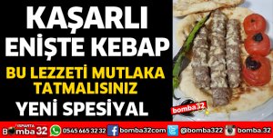 ENİŞTE KEBAP'TAN YENİ KAŞARLI KEBAP