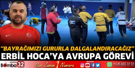 Erbil Hoca’ya Avrupa Görevi